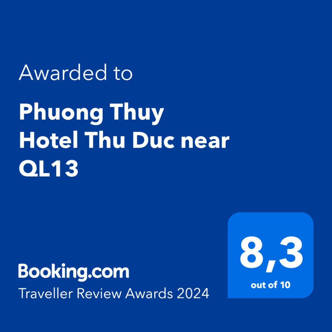 Phuong Thuy Hotel Thu Duc Near Ql13 Cidade de Ho Chi Minh Exterior foto